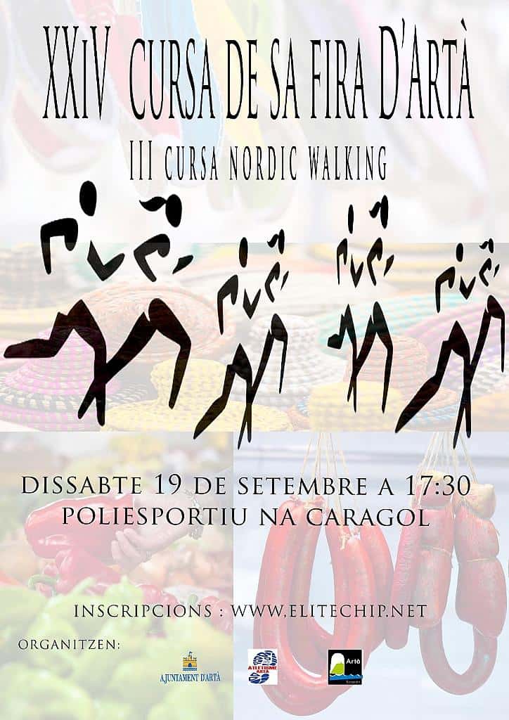 XXV Cursa Fira d'Artà 2016 en Artà (0.3km, 0.5km, 0.8km, 1.6km, 2km, 12.5km, 12.5km)