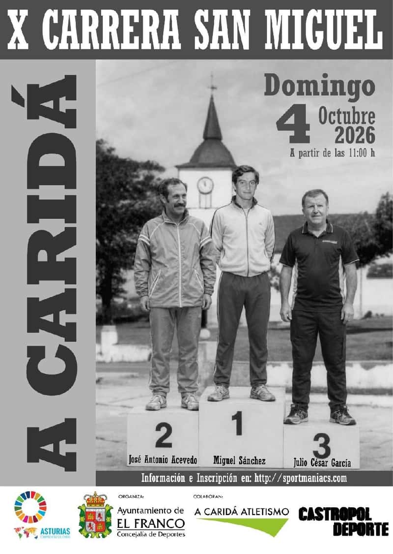 X Carrera San Miguel en La Caridad (6.25km, 0.025km, 0.06km, 0.5km, 0.7km, 1.2km, 3.5km)