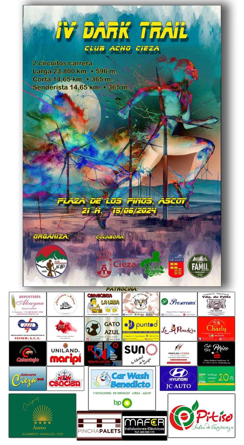IV Dark Trail Cieza en Ascoy (23.84km, 14.65km, 14.65km)