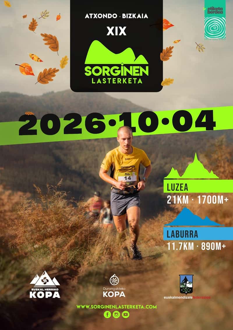 XIX. Sorginen Lasterketa en Axpe-Martzaa / Axpe Marzana (21km, 11.7km)