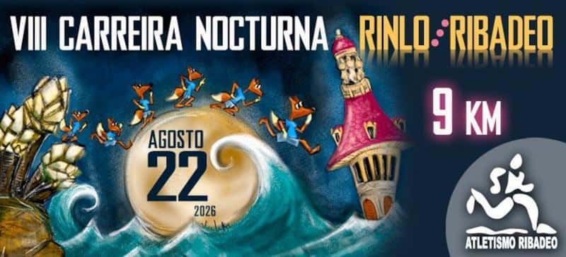 VIII CARREIRA NOCTURNA RINLO-RIBADEO en Rinlo (9km)