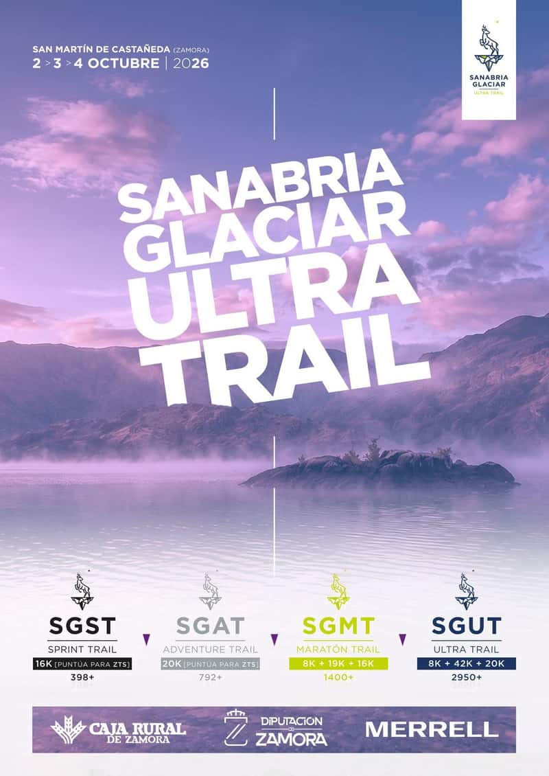 Sanabria Glaciar Ultra Trail en San Martín de Castañeda (70km, 43km, 20km, 16km)