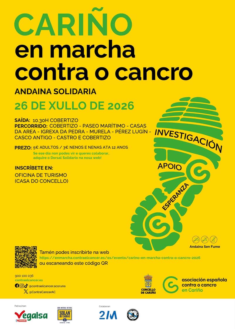 Cariño en marcha contra o cancro en Cariño (5km)