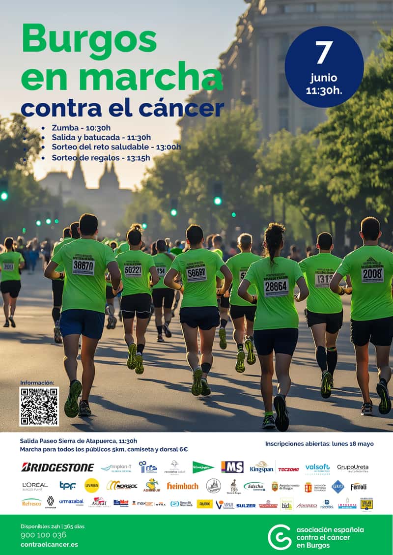 VI Marcha Burgos Contra el Cáncer en Burgos (5km)