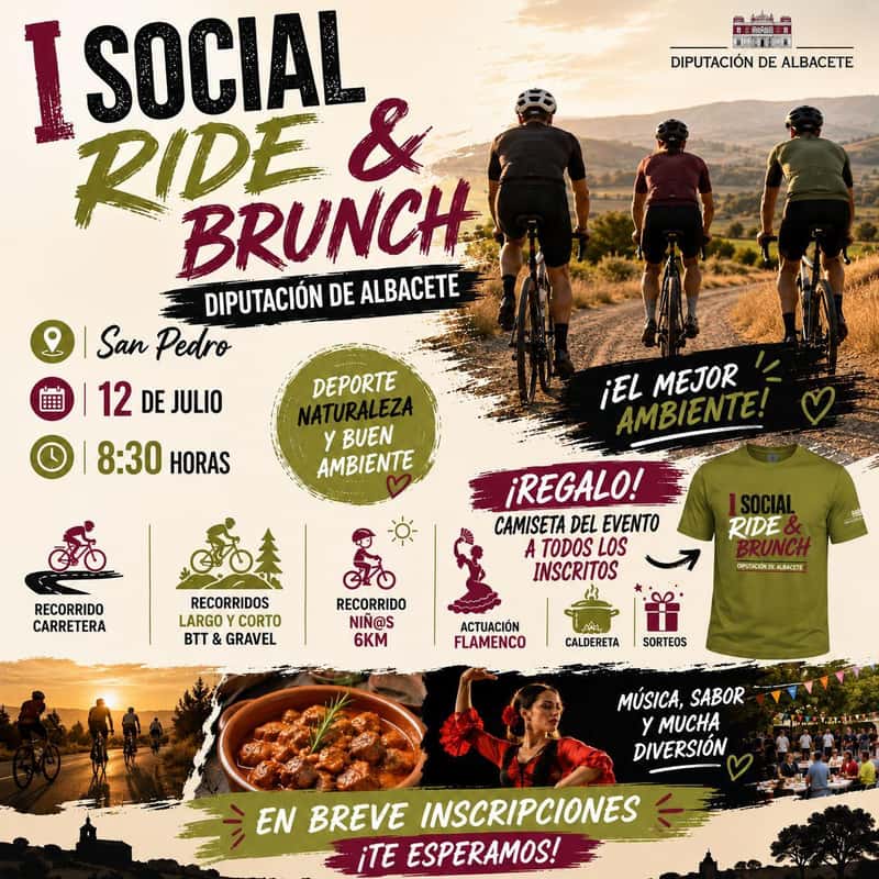 I SOCIAL RIDE & BRUNCH SAN PEDRO 2026 en San Pedro (6km)