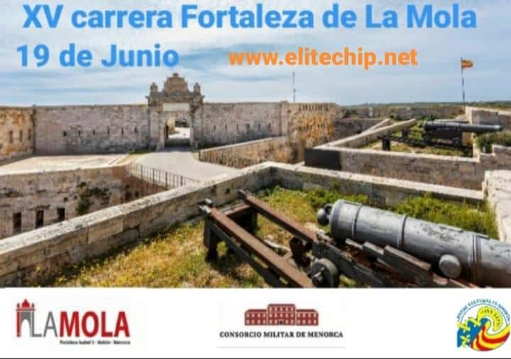 XIV Carrera Fortaleza de la Mola 2019 en Maó (250m, 500m, 1000m, 3.75km, 7.5km)