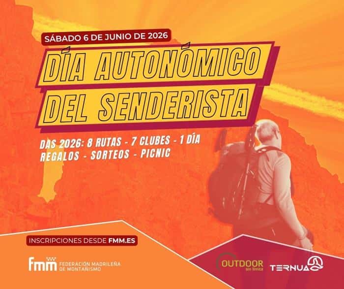 D.A.S. - DIA AUTONÓMICO DEL SENDERISTA 2026 en Cercedilla (16km, 16km, 13.1km, 13.1km, 16.2km, 8.56km, 8.56km, 16.2km, 9.9km, 12km, 9.9km, 12km, 14.5km, 16.4km, 16.4km)
