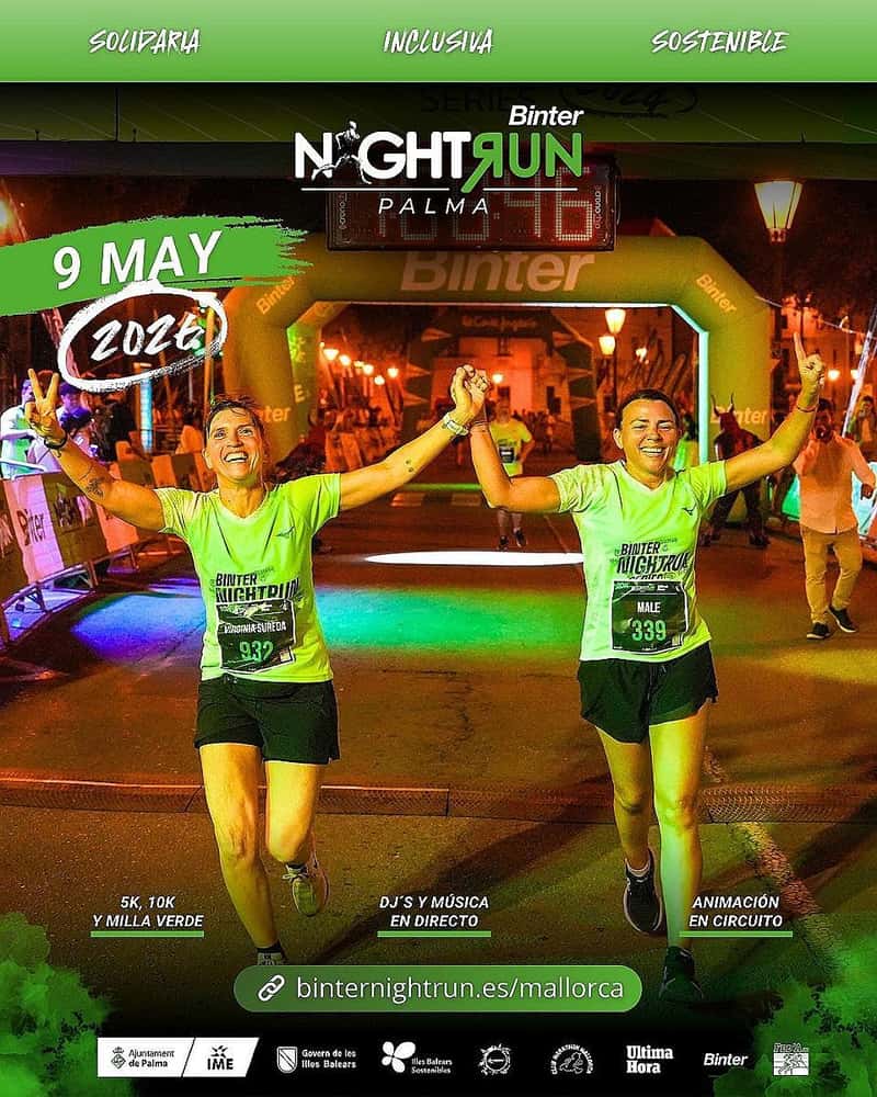 VI Binter NightRun Palma - Ultima Hora 2026 en Palma (1.6km, 5km, 10km)