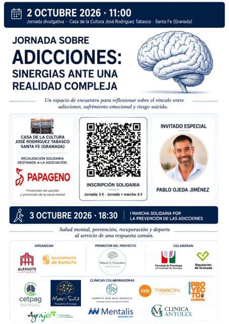 I MARCHA SOLIDARIA POR LA PREVENCIÓN DE LAS ADICCIONES en Santa Fe (5km)