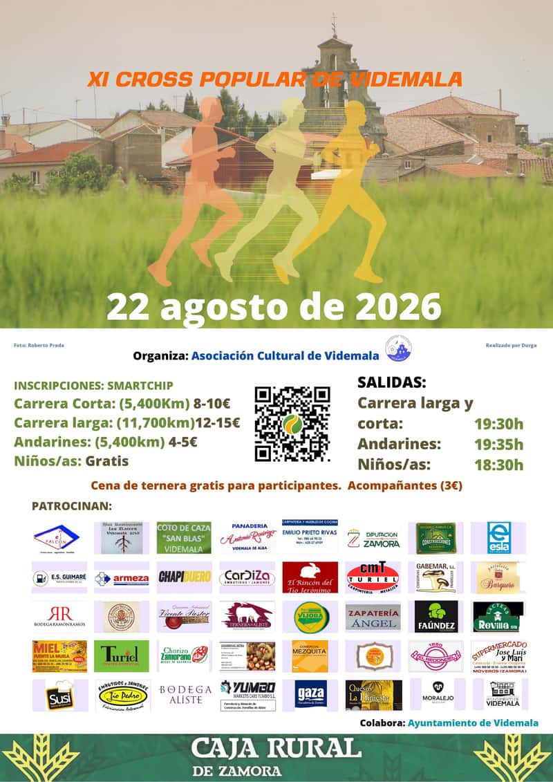 XI Cross Popular de Videmala en Videmala (5.4km, 11.7km, 5.4km)