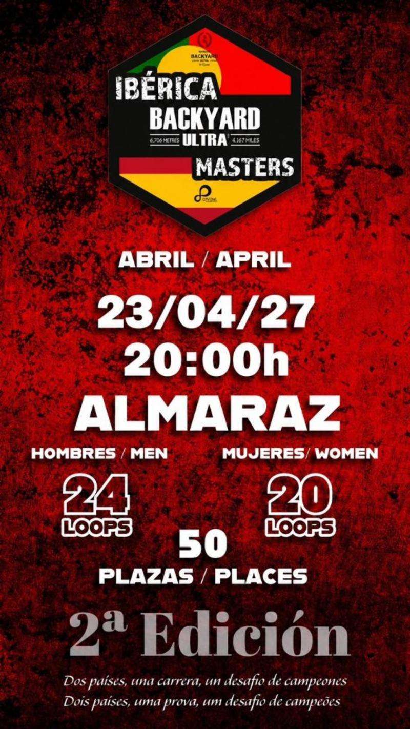 II IBERICA BACKYARD ULTRA MASTERS en Almaraz (6.706km)