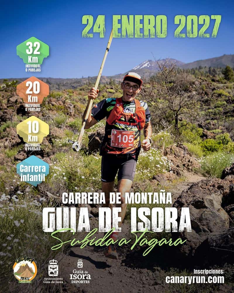 Carrera de Montaña Guía de Isora Subida a Tagara en Guía de Isora (32km, 32km, 20km, 20km, 10km, 10km)