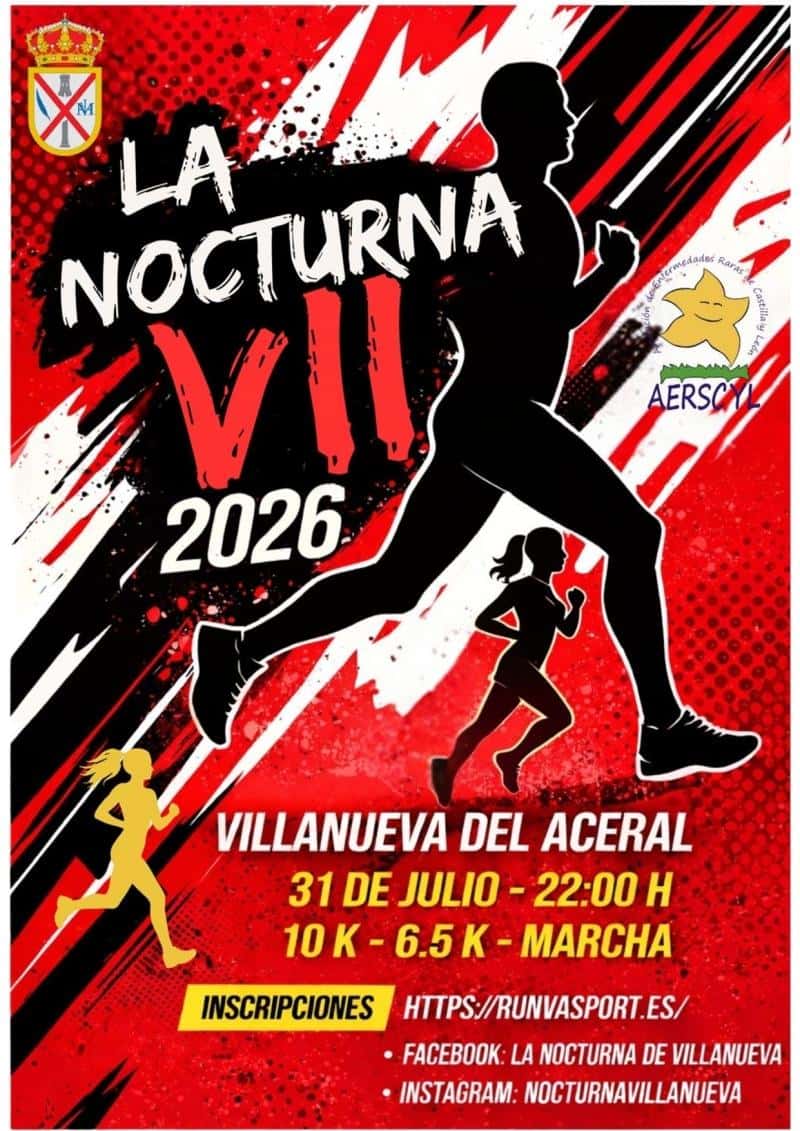 VII Carrera Benéfica Nocturna de Villanueva del Aceral en Villanueva del Aceral (10.3km, 6.7km, 4km)