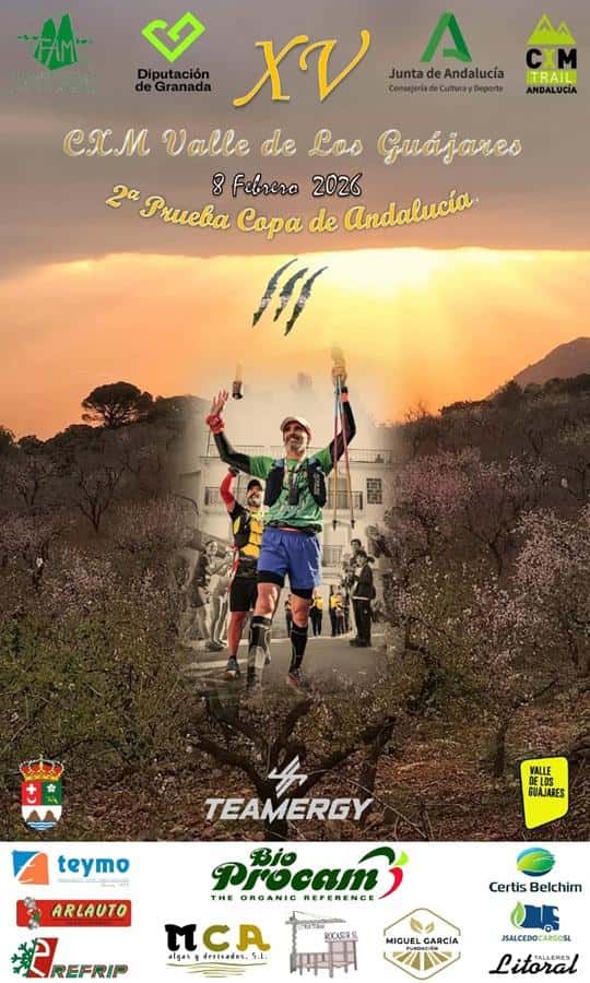XV CxM VALLE DE LOS GUÁJARES en Guájar-Faragüit (22km, 12km, 8.5km)