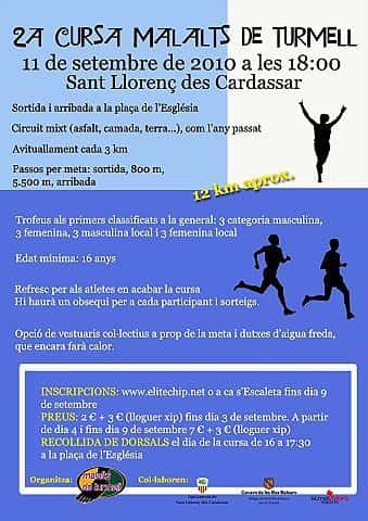 Cursa Malalts de Turmell 2010 en Mallorca, Illes Balears, España (12.5km)