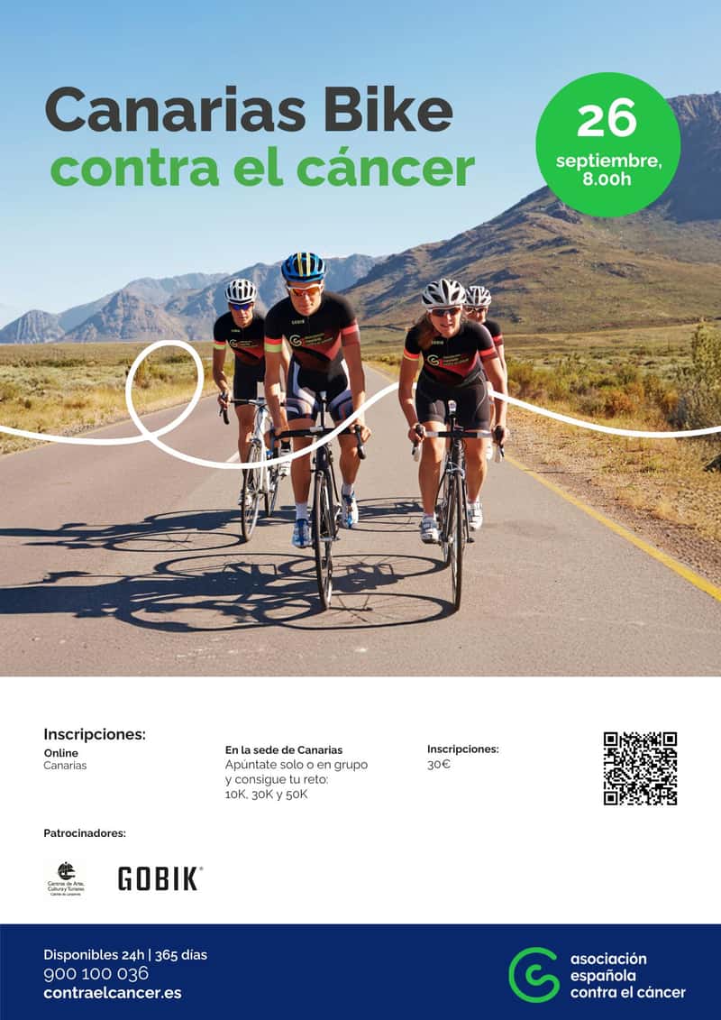 II Canarias Bike Contra el Cáncer en Las Palmas de Gran Canaria (10km, 30km, 50km)