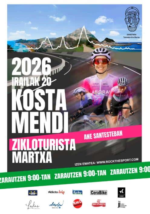 II Kostamendi Zikloturista Martxa en Zarautz (100km)