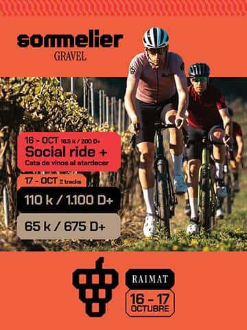 Sommelier Gravel Raimat en Raïmat (16.5km, 110km, 65km)
