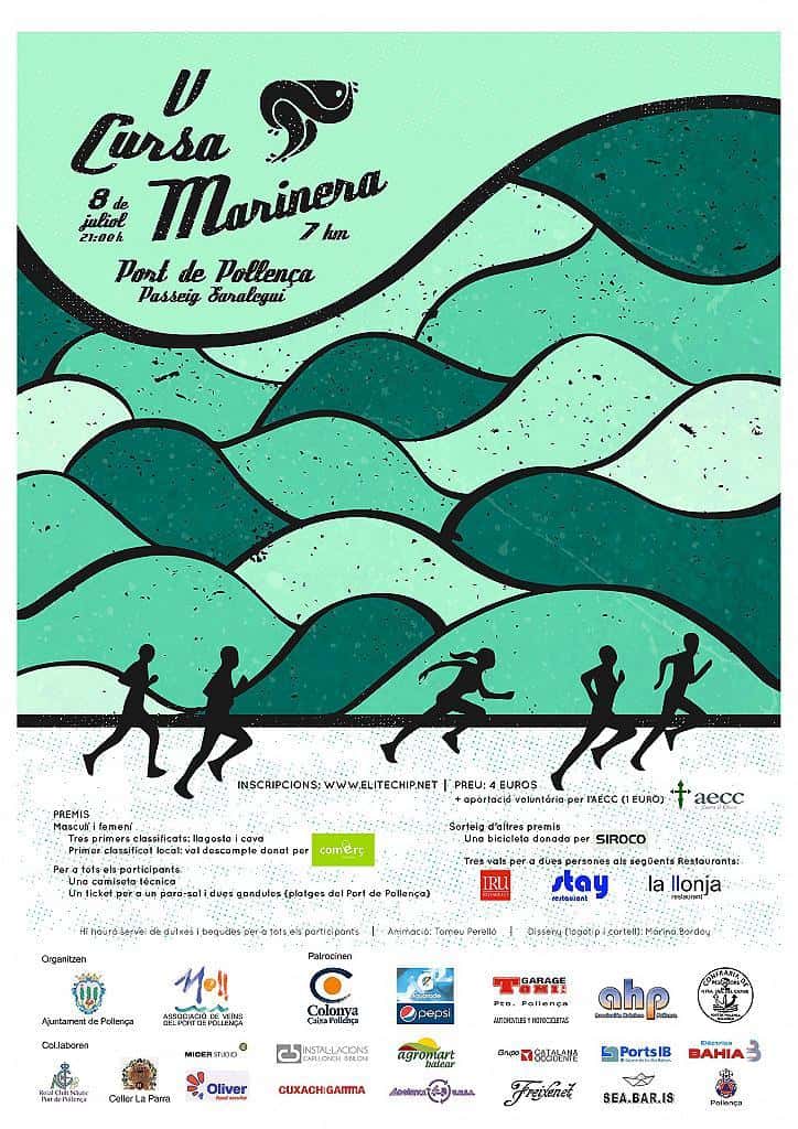 V Cursa Marinera Port de Pollença 2017 en Port de Pollença (7km)