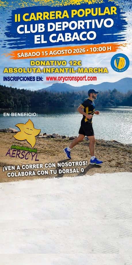 II Carrera Popular El Cabaco en El Cabaco (10km, 2.5km, 2.5km)