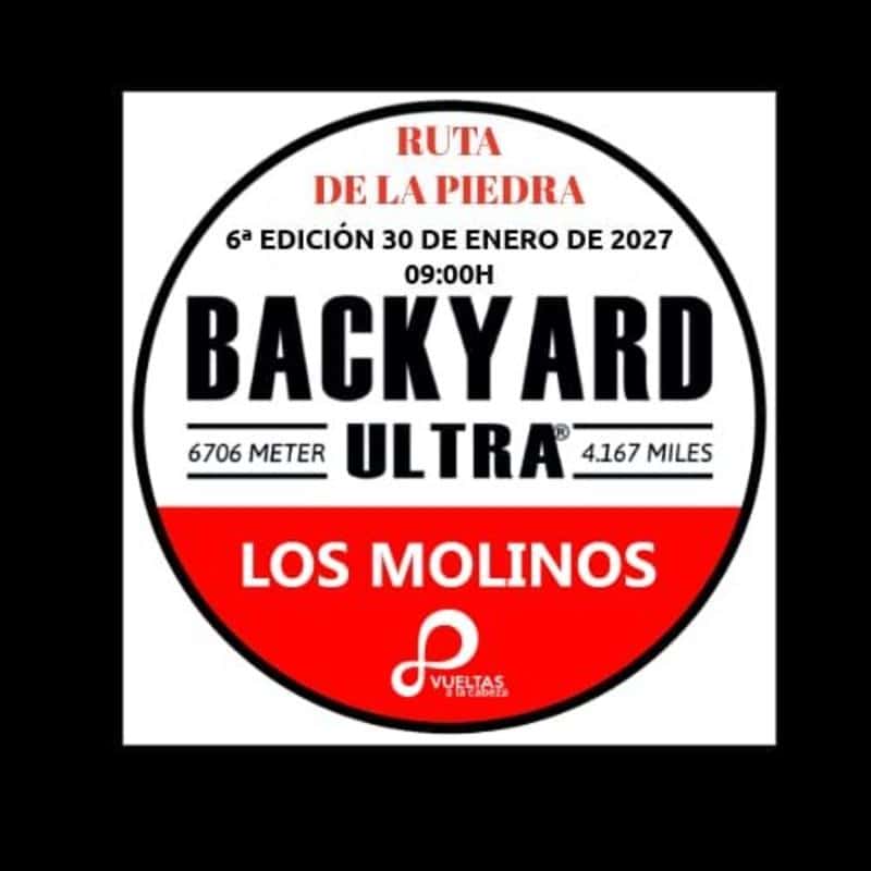 6 EDICIÓN BACKYARD ULTRA LOS MOLINOS en Los Molinos, 28460, Madrid, España (100km, 46.942km, 6.706km)