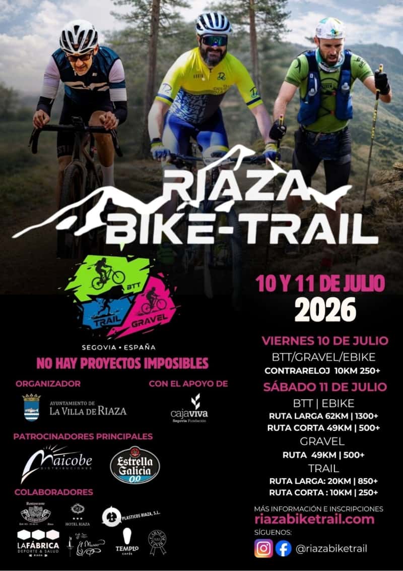 RIAZA BIKE TRAIL en Riaza (62km, 49km, 49km, 10km, 20km, 10km)