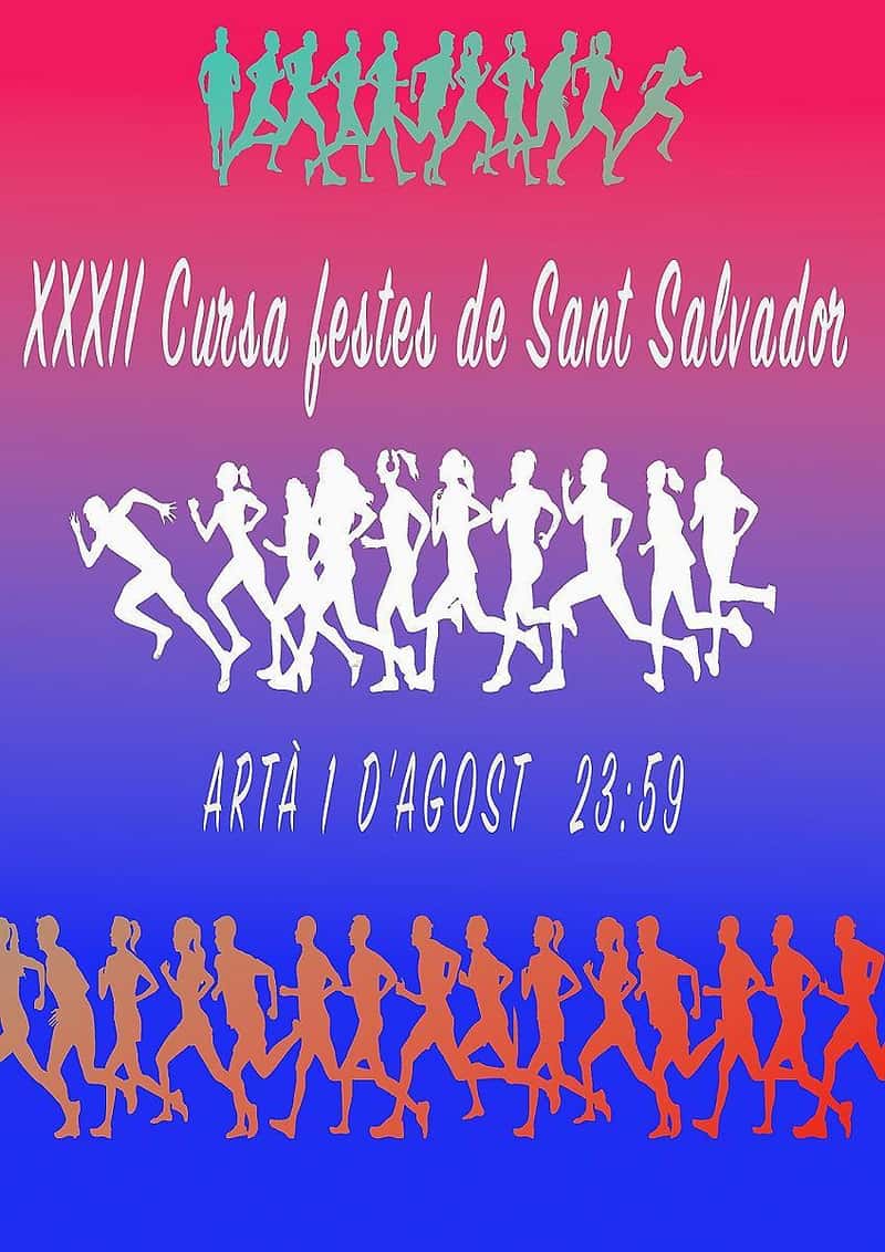 XXXII Cursa Popular Festes de Sant Salvador 2022 en Artà (4.1km)