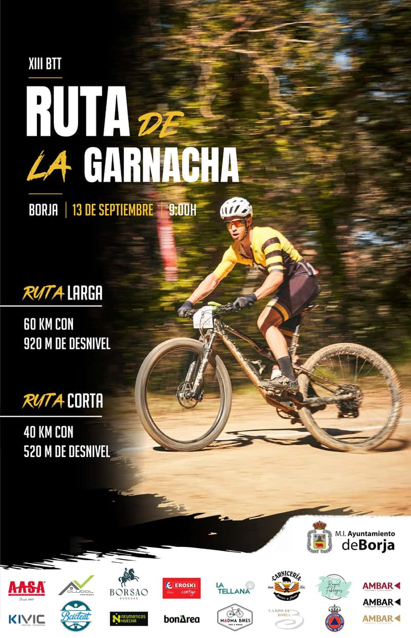 XIII BTT Ruta de la Garnacha en Borja (60km, 40km)