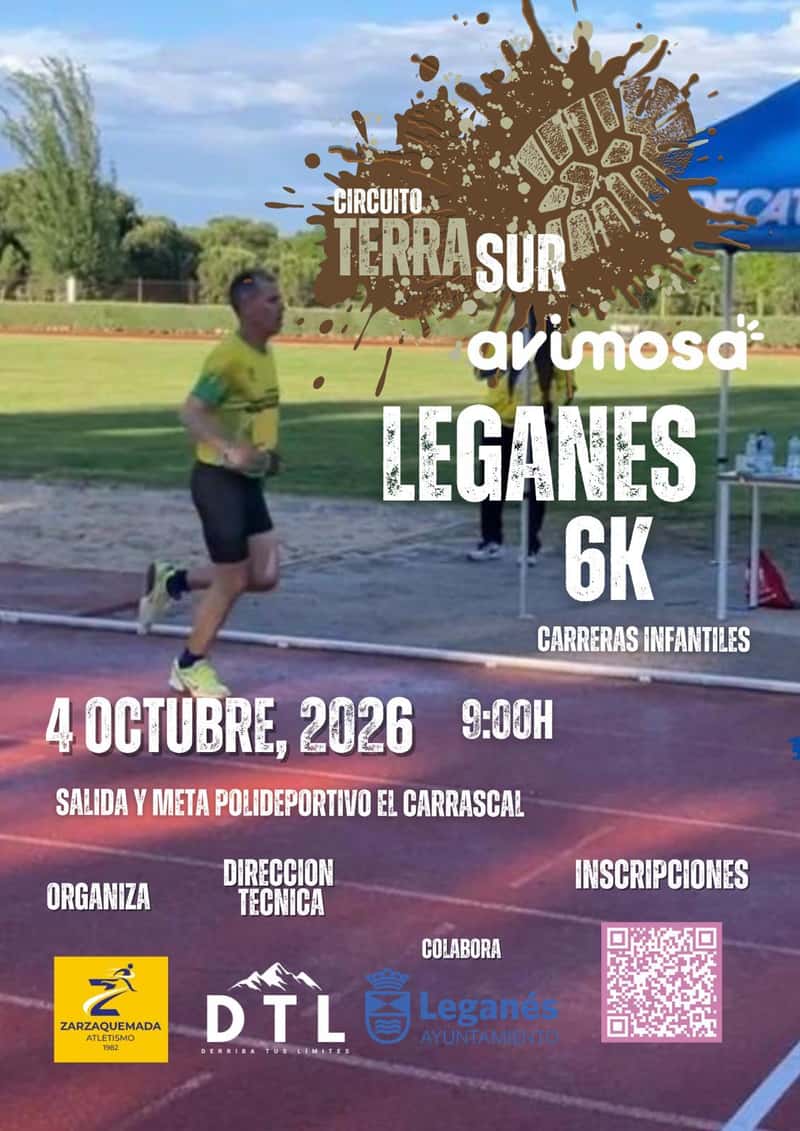 Circuito TerraSur Leganes en Leganés (6km)