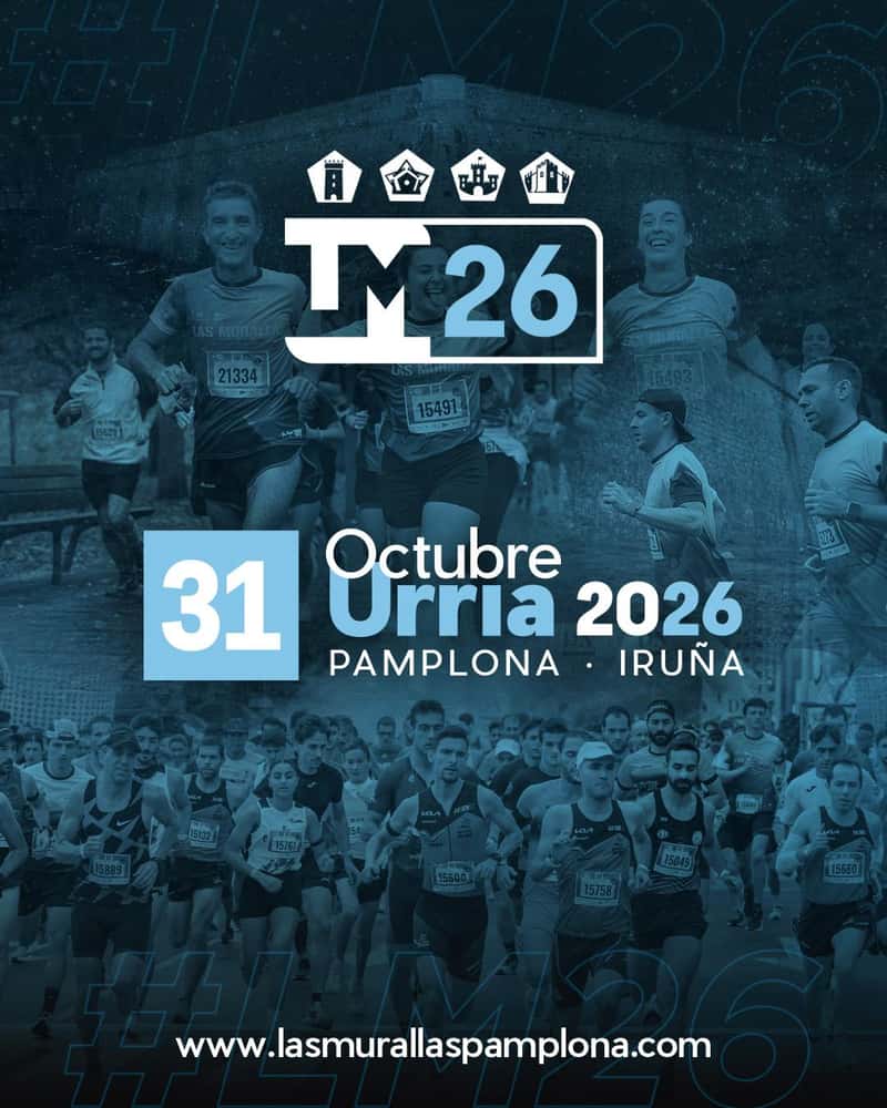 XIII Las Murallas Pamplona-Iruña 2026 en Pamplona (1km, 5.5km, 10.5km, 15.9km, 21km)