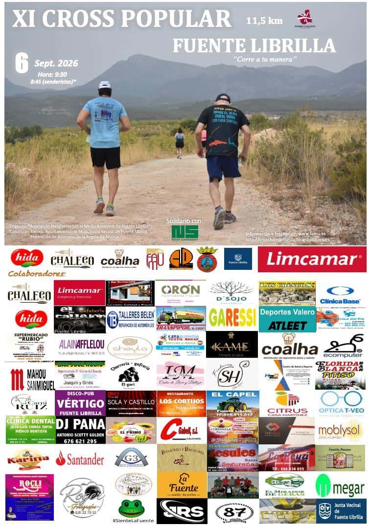 XI Cross Popular Fuente Librilla en Fuente Librilla (11.5km, 11.5km)