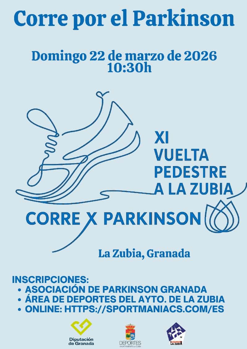 XI VUELTA PEDESTRE A LA ZUBIA "CORRE POR EL PARKINSON" en La Zubia (5.6km, 1.2km, 0.4km)