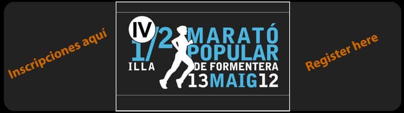 IV Mitja Marató Illa de Formentera 2012 en Formentera, Illes Balears, España (21.0975km, 8km)