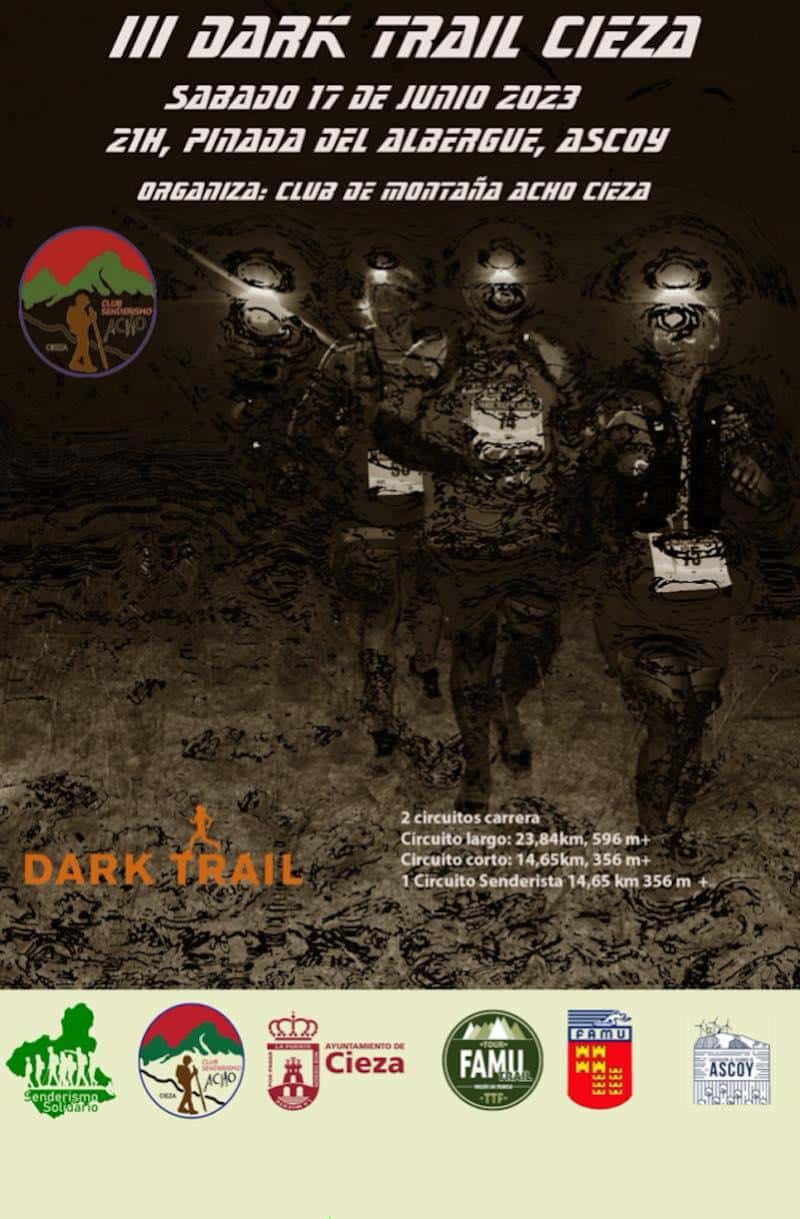 III Dark Trail Cieza 2023 en Cieza (23.84km, 14.65km, 14.65km)