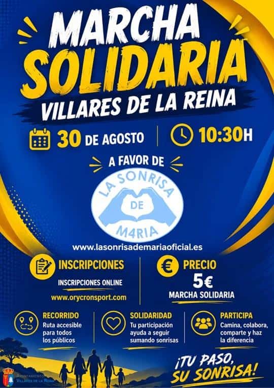 Marcha Solidaria a Favor de la Sonrisa de M4ría Villares de la Reina en Villares de la Reina (5km)